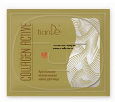 Kristályos kollagén arcpakolás  